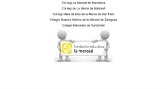 Desktop Screenshot of mercedarias.com
